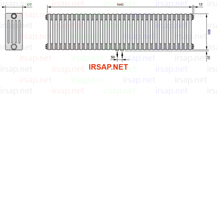 Радиатор IRSAP Tesi 50600/32 T50 CL 01